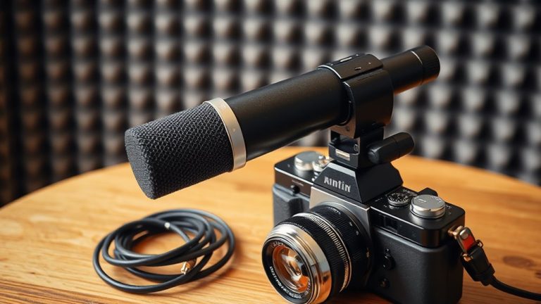 top camera microphones for studio sound