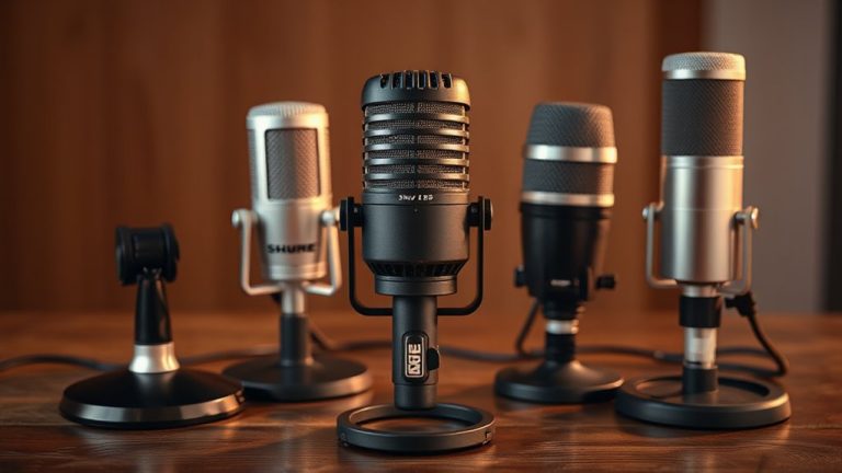 top podcast microphones pros use