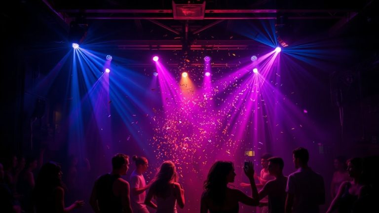 top strobe lights party