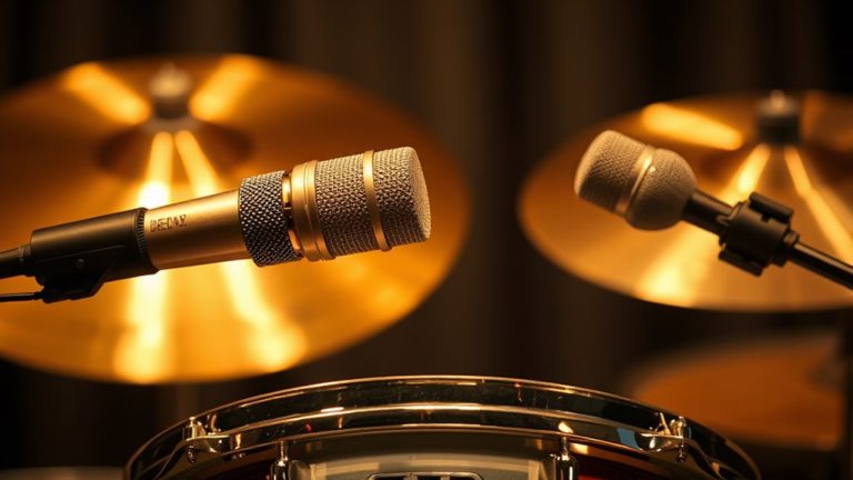 top tom drum mics